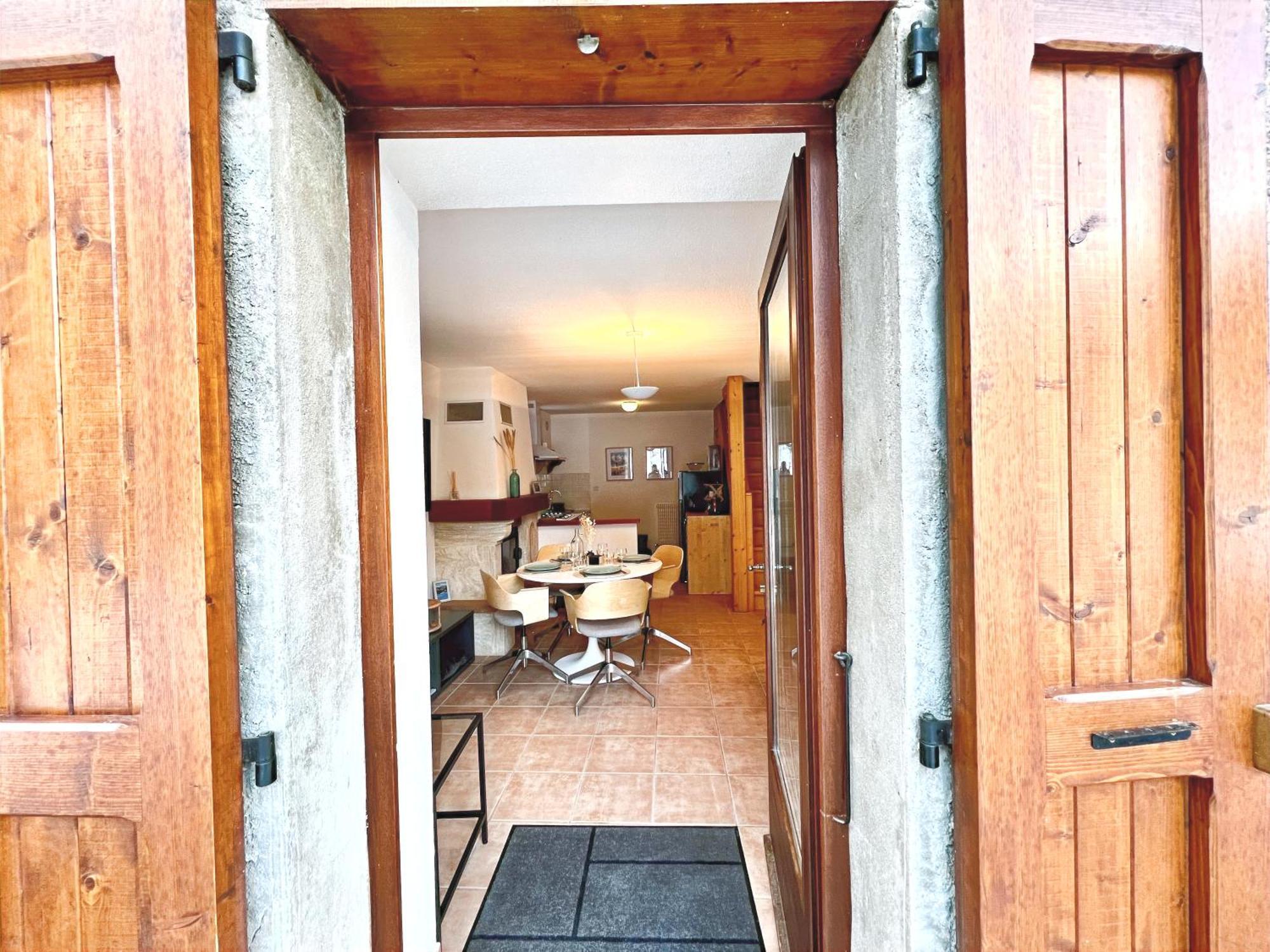 Charmante Maison De Montagne Briançon Buitenkant foto